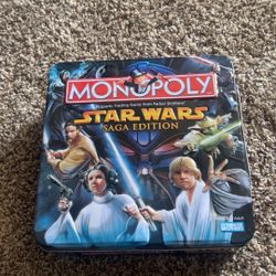 Star Wars Monopoly Game 2005