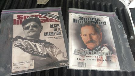 Collectors edition Dale Earnhardt sports illustrated