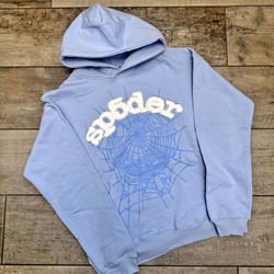 Blue Sp5der Hoodie