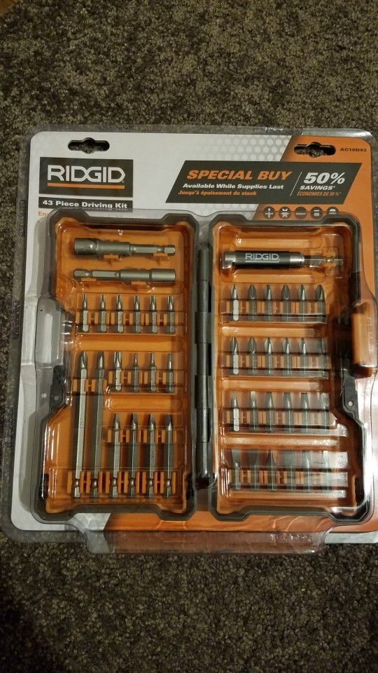Ridgid Driver Bit Set