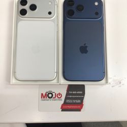 Iphone 17 Pro Max 256 GB Silver / Deep Blue