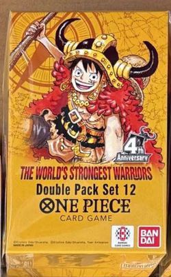 OP17-One Piece Card Game Double Pack Set 12 Worlds Strongest Warrior’s - For Sale/Trade