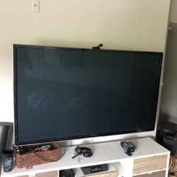 65” Panasonic Plasma TV (wall mount included)