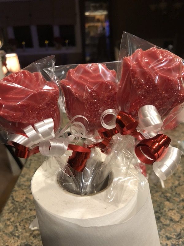 Assorted valentine taffy’s