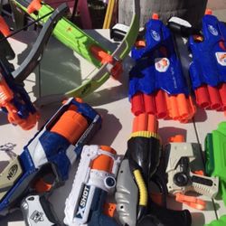 Nerf Guns And Assorted 