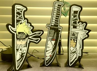 Anime themed light stand