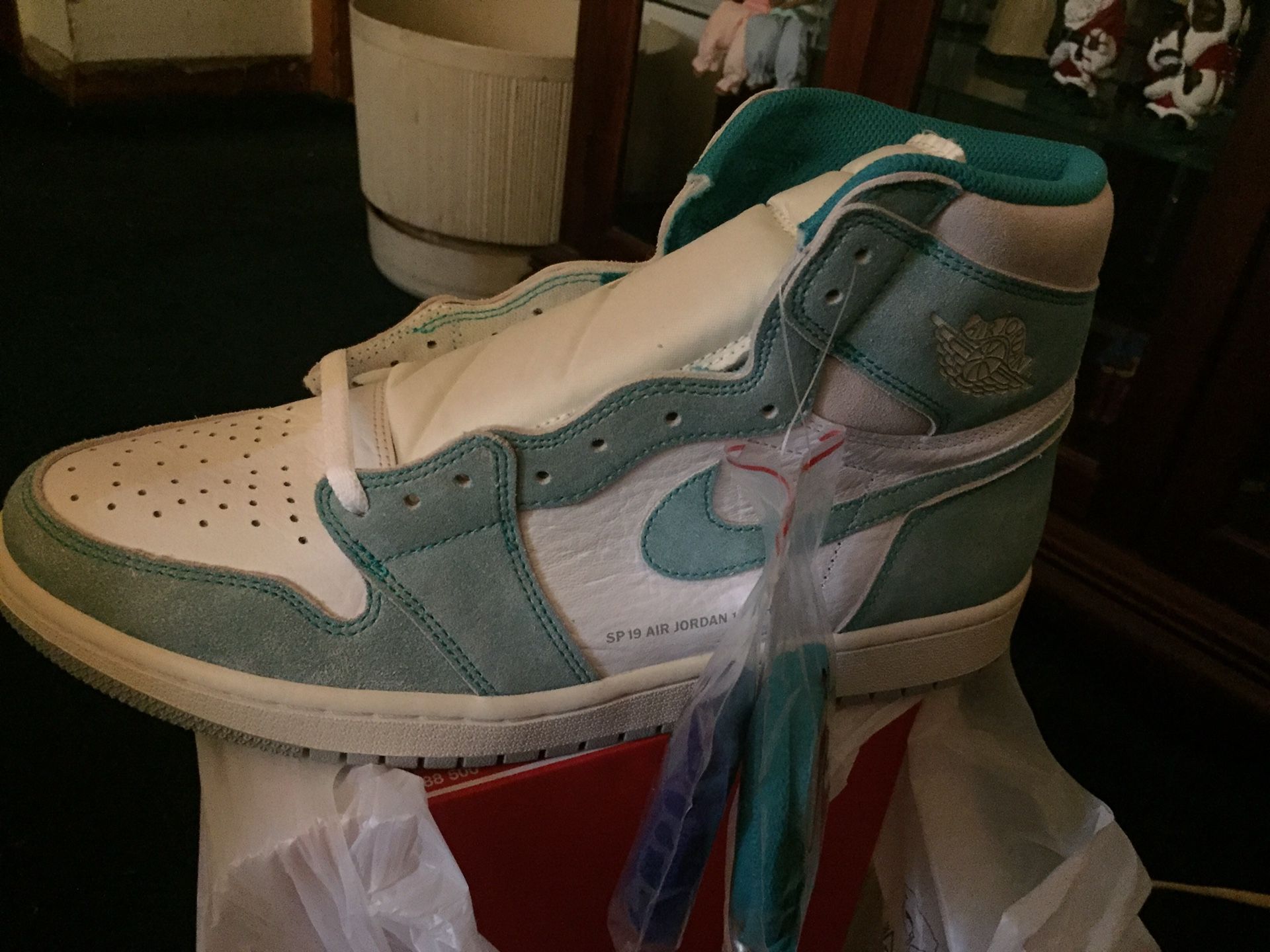 Jordan 1 Retro High OG Turbo Green size 12