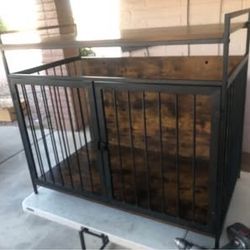 NEW.. XL Dog Crate, Heavy Duty Dog Kennel , End Table, Wooden Dog Cage Indoor