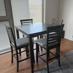 Grey Dining Room Set