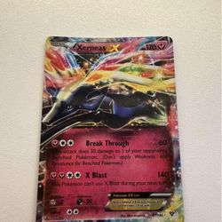 2014 Xerneas Ex Pokemon card Fullart