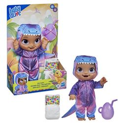 Baby Alive Dino Cuties Doll, Tyrannosaurus, Doll Accessories, Drinks and Wets