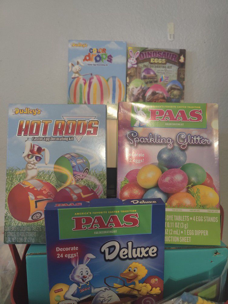 New Easter Egg Dye Kits 
