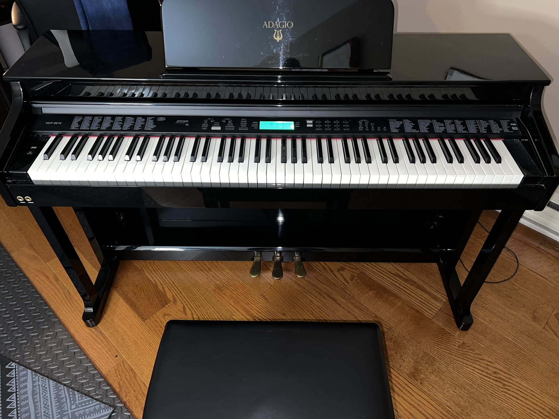 Adagio Electric Grand Piano 