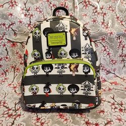 Loungefly Beetlejuice Chibi Mini Halloween Backpack Universal Studios NWT$150 Or Best Offer