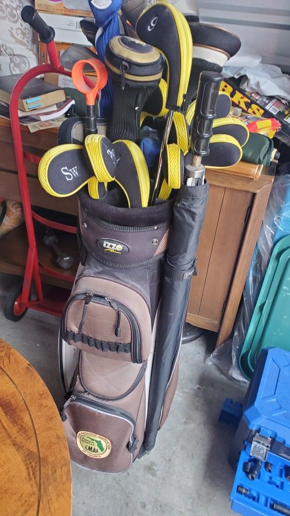 Golf Clubs With Bag