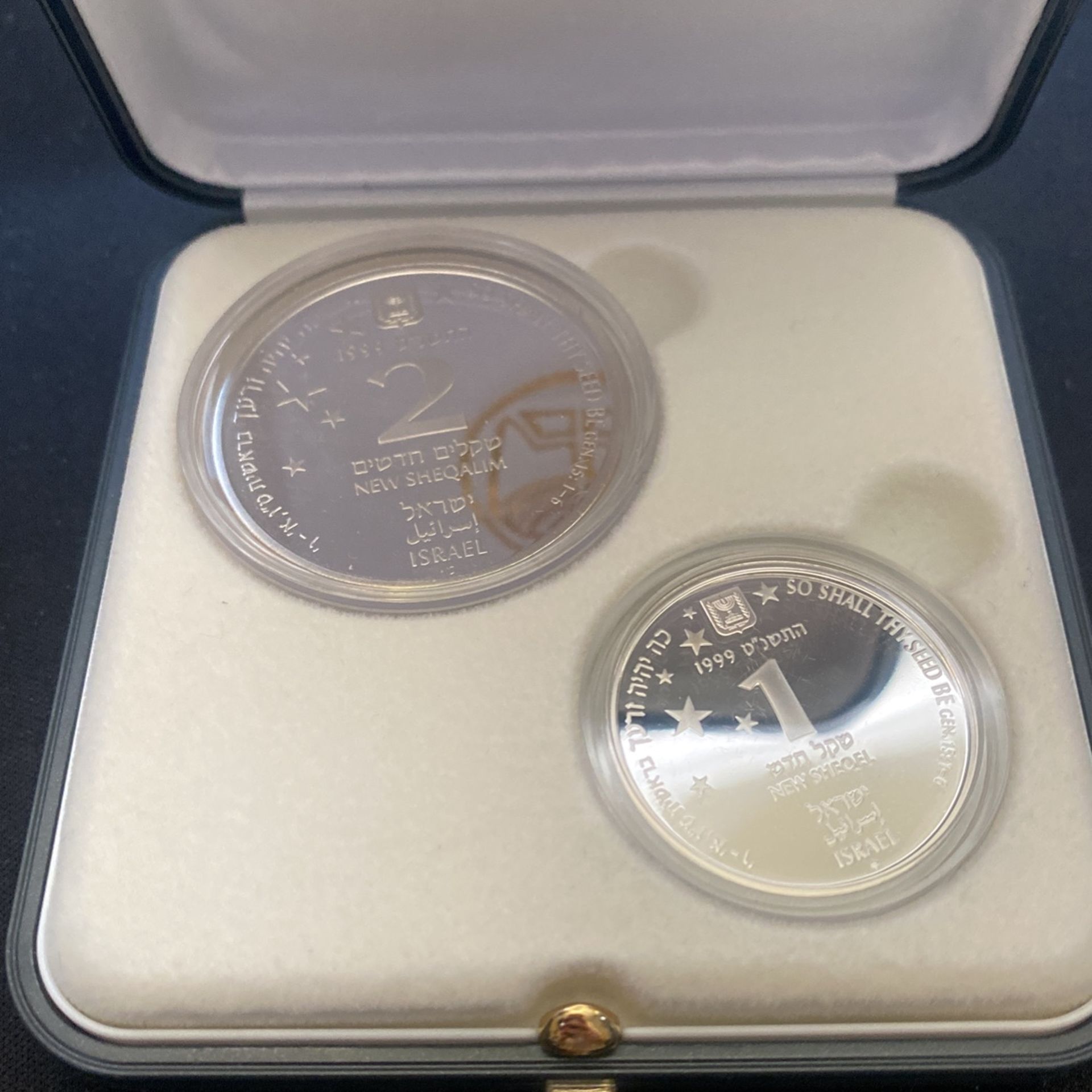 1999 Stars Over Holy Land Silver Coin Set