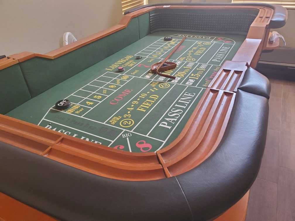 Used Craps Table For Sale