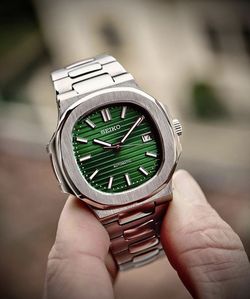 Seiko Mod: Green Nautilus 