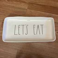 Rae Dunn Let’s Eat Platter 
