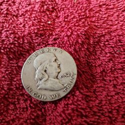 1952 Ben Franklin  Half Dollar