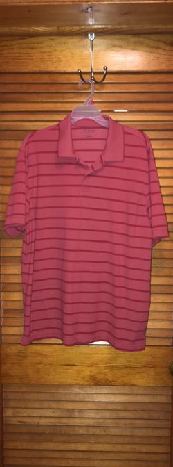 Men’s size large red polo shirt