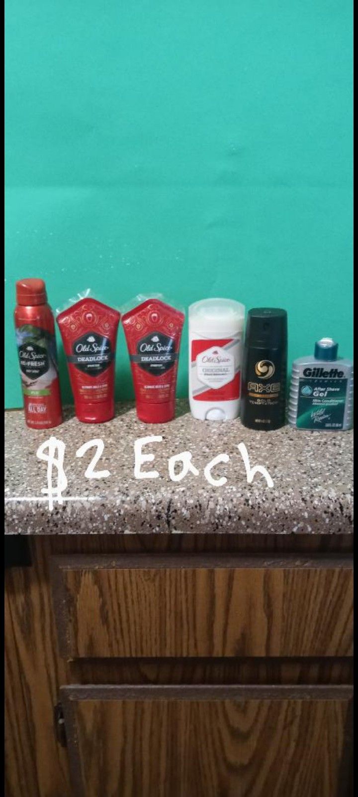 Brand New Men's Grooming Items $2 Each Huge Sale Read Description