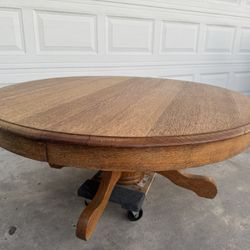 Vintage Oak Coffee Table