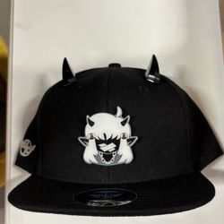 AC Horned Demon Snapback - Goth Streetwear