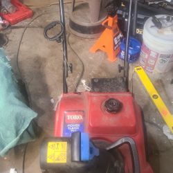 Toro Single Stage Snow Blower 