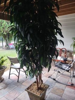 Fake tree 8'tall by 3' wide