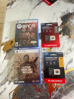 ps5 / sd card bundle for sale