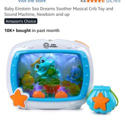 Baby Einstein Sea Dreams Soother Musical Crib Toy