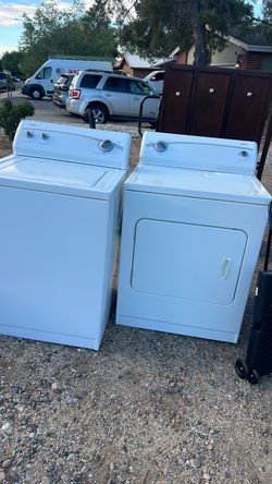 Washer and dryer