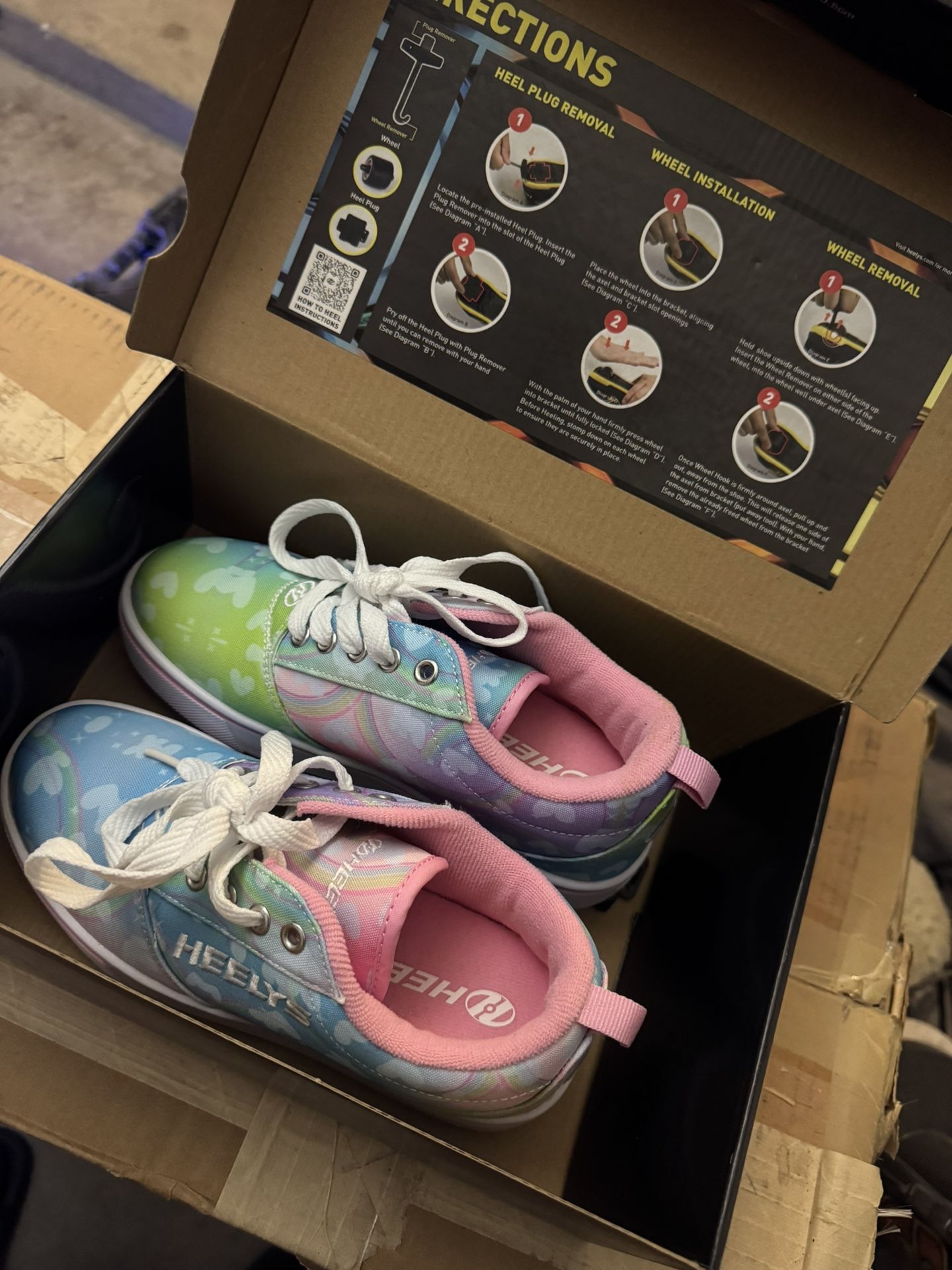 Heelys Girls Youth Size 3