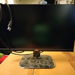 Monitor And Keyboard