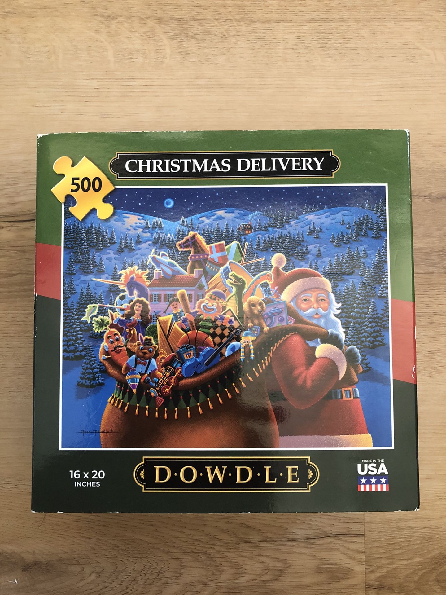 Dowdle Jigsaw Puzzles-500 Pieces-Christmas Delivery New Sealed Box