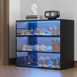 🔥Great Quality Led Light Up Show Case!!🔥 I Also Can Make These In 2 Or 4 Levels High 
