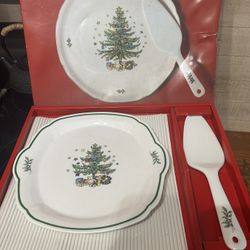 Nikko hostess plate with server