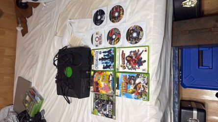 Old console and game lot