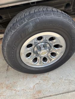 Silverado rims with caps