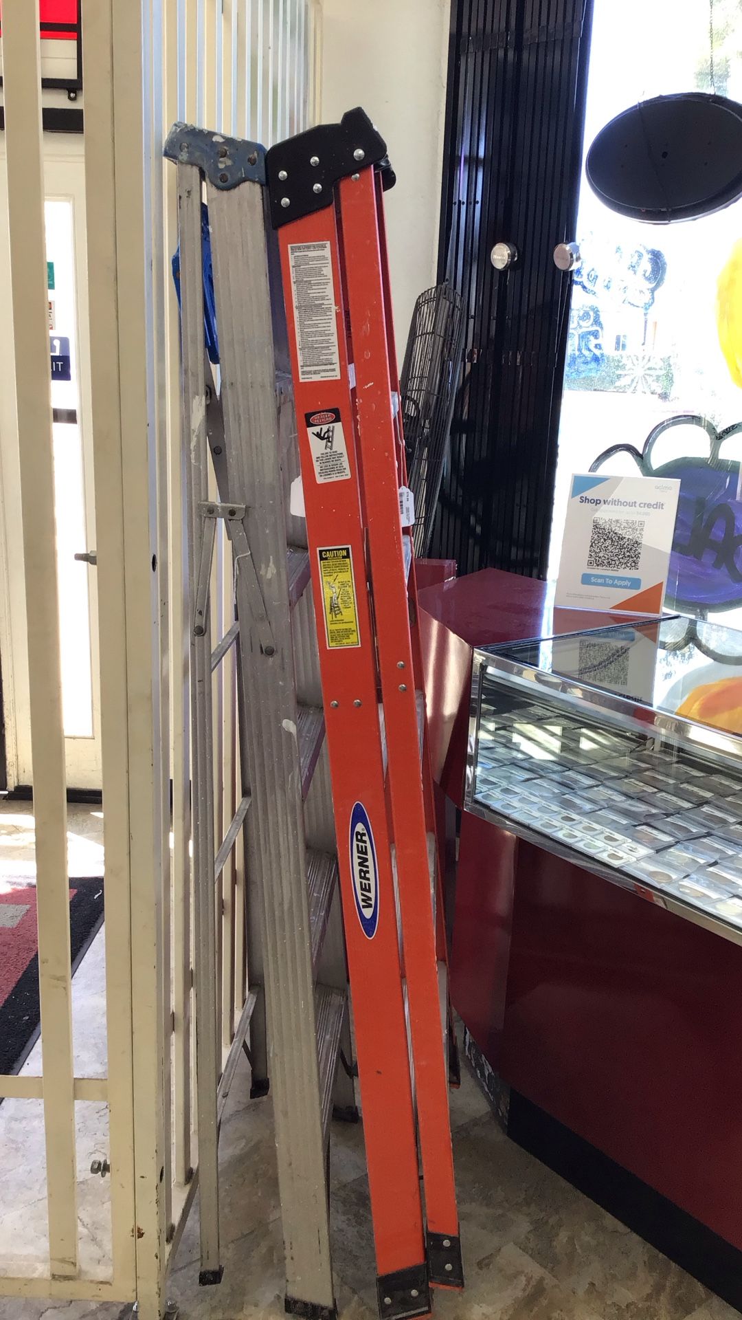 Werner 6ft Orange Ladder
