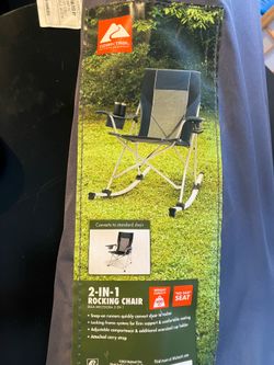 Ozark Trail 2-in-1 Rocking Chair