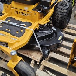 Cub Cadet Ultima ZT1 50" zero-turn lawn mower.