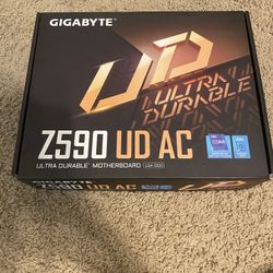 Gigabyte Z590 UD AC motherboard 