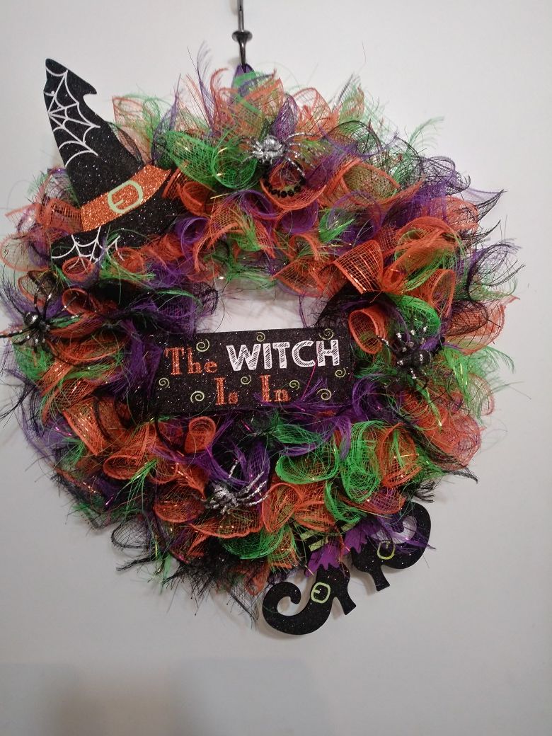 Halloween wreath