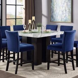 9PC Counter Height Dining Set