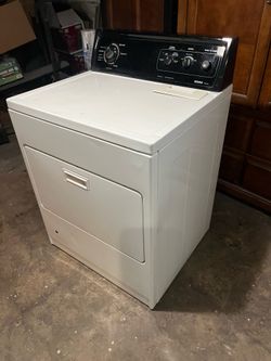 Kenmore gas dryer installed