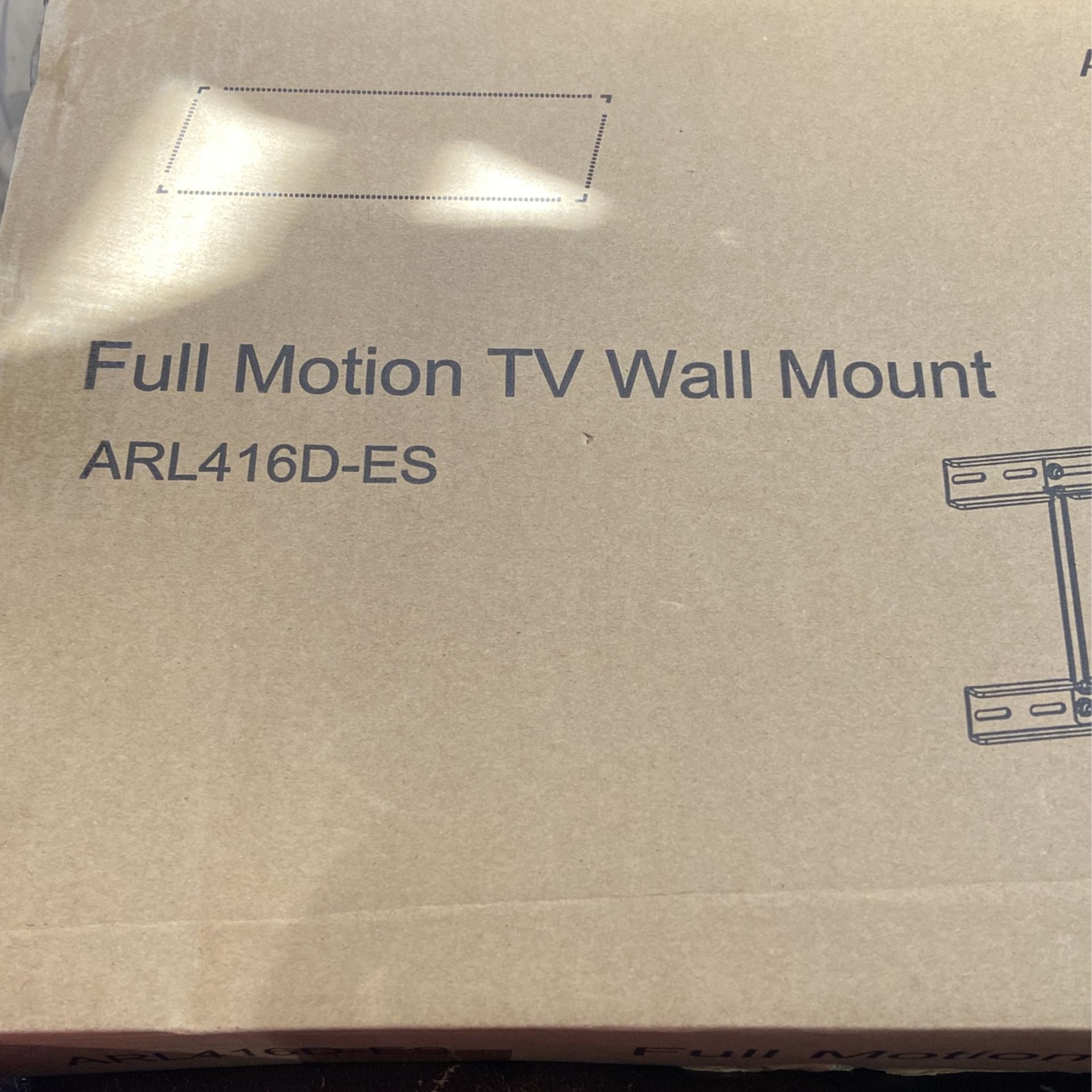 Full Motion TV Wall Mount-new