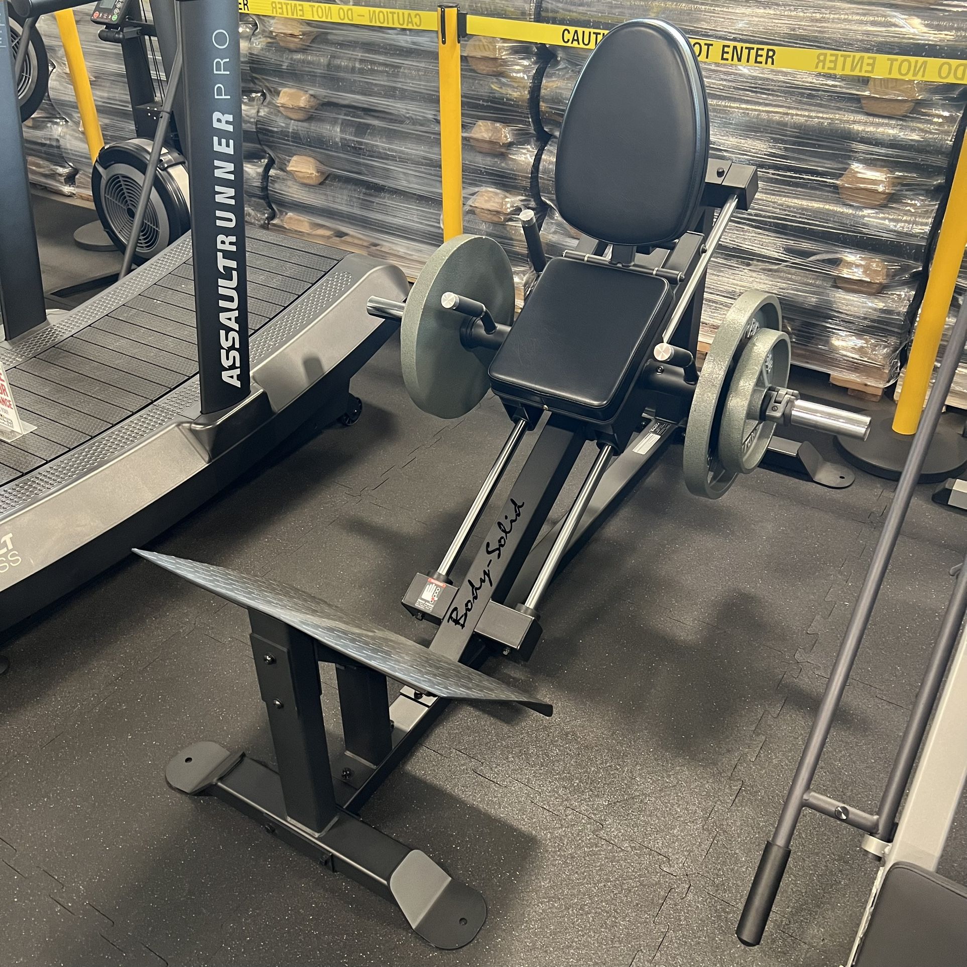 Leg Press Calf Squat With Lifetime Warranty, 1,000lb Rated, Spacesaver Design