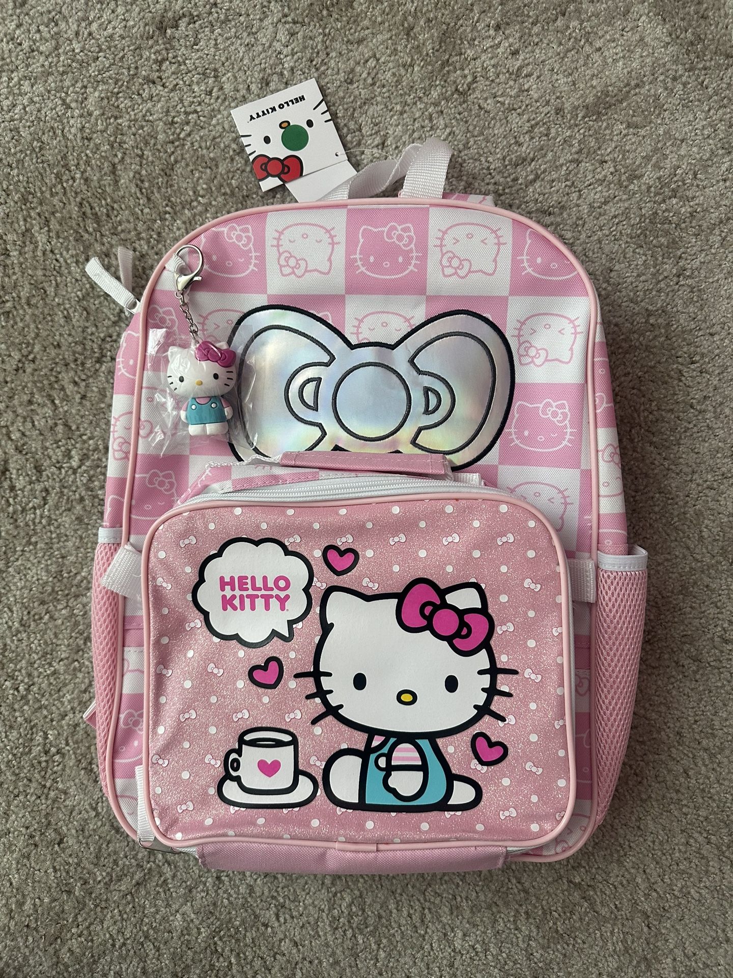 Hello Kitty Backpack And Lunch Bag